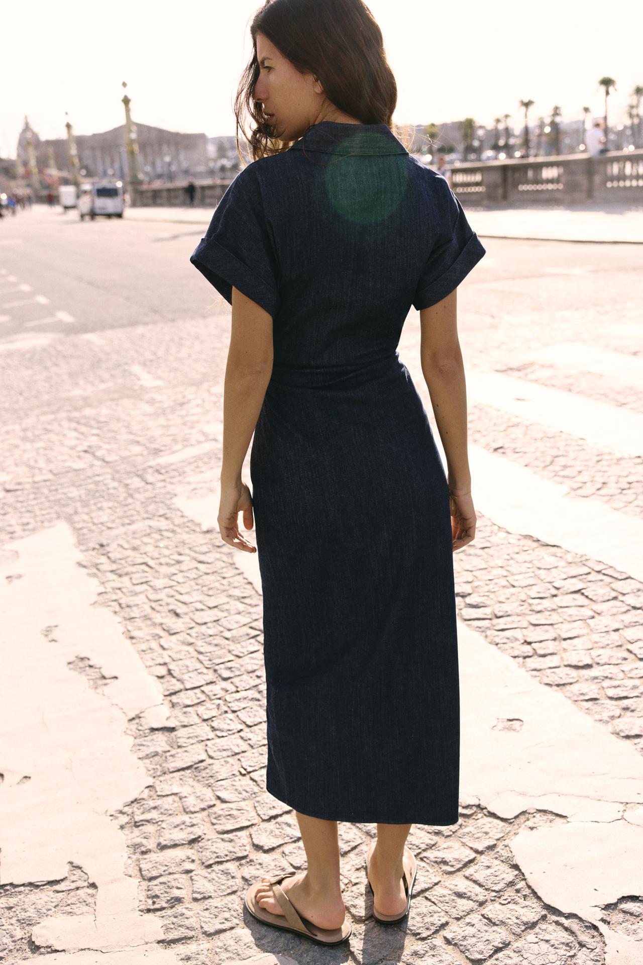Indigo Ease Dress