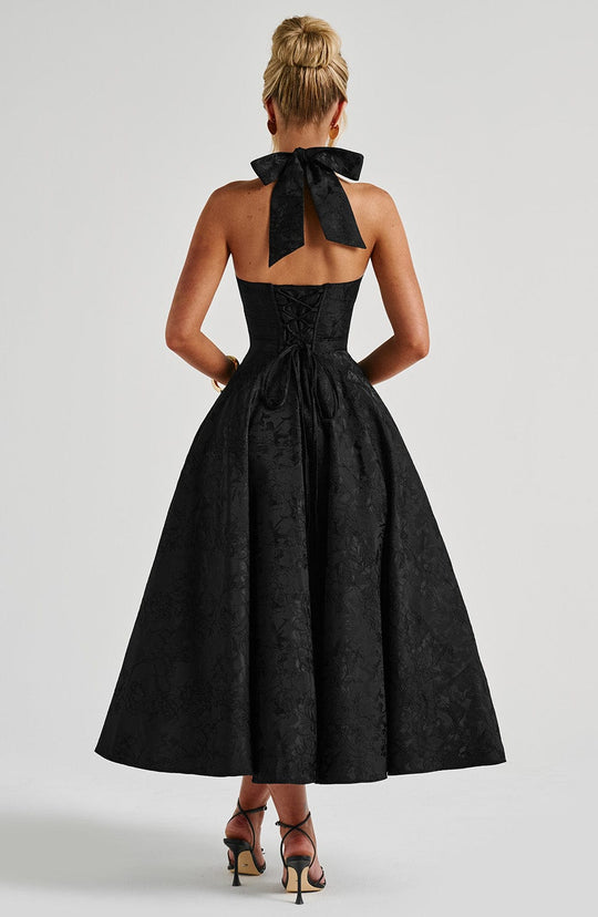 Ethereal Grace Midi Dress