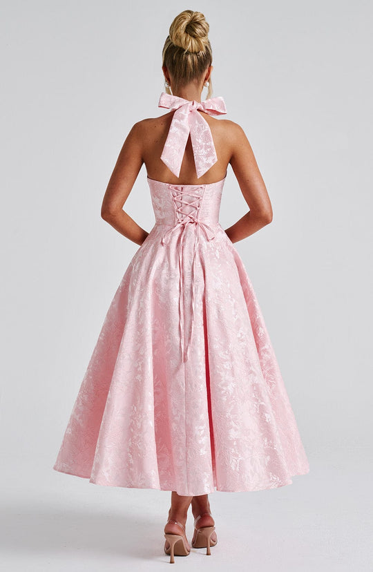 Ethereal Grace Midi Dress