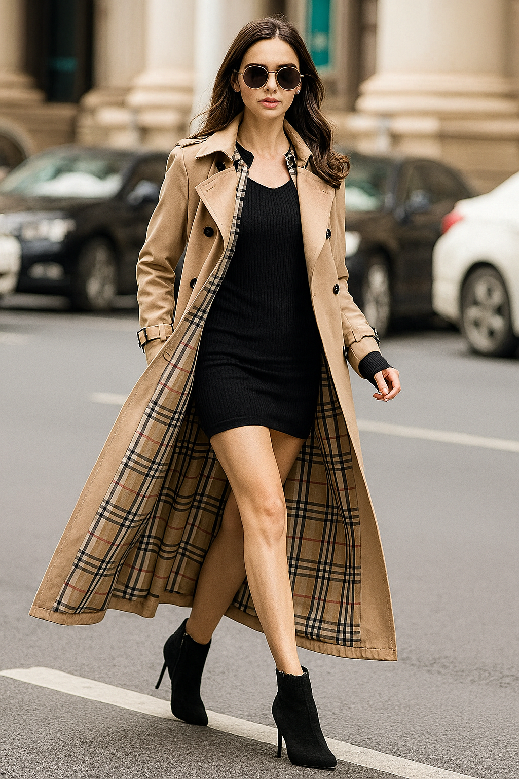 Vashti Storm Trenchcoat