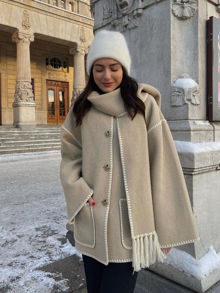 Marie Chic Wrap Coat