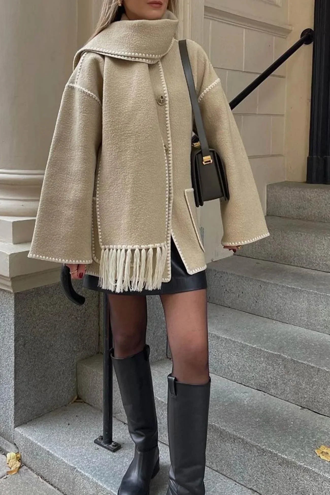 Marie Chic Wrap Coat