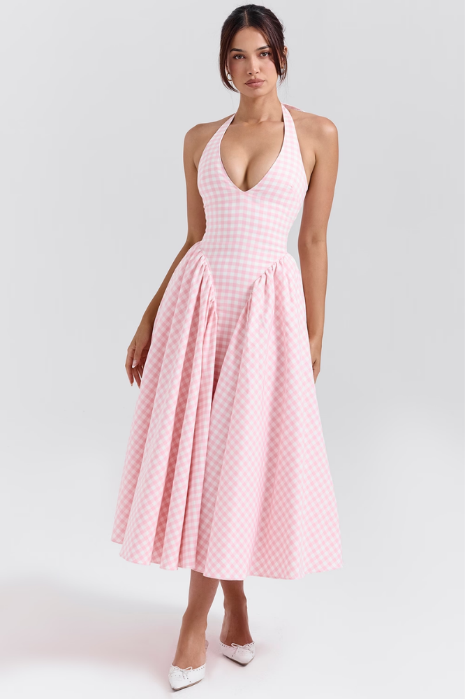 Evelina Grace Midi Dress