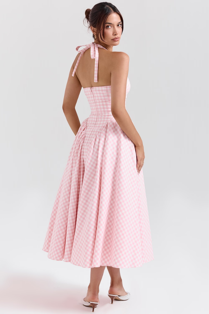 Evelina Grace Midi Dress