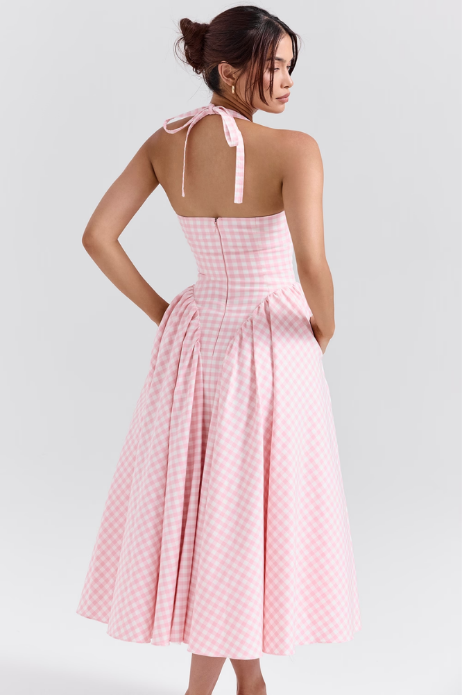 Evelina Grace Midi Dress