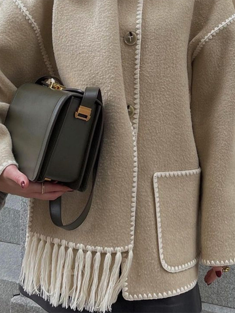 Marie Chic Wrap Coat