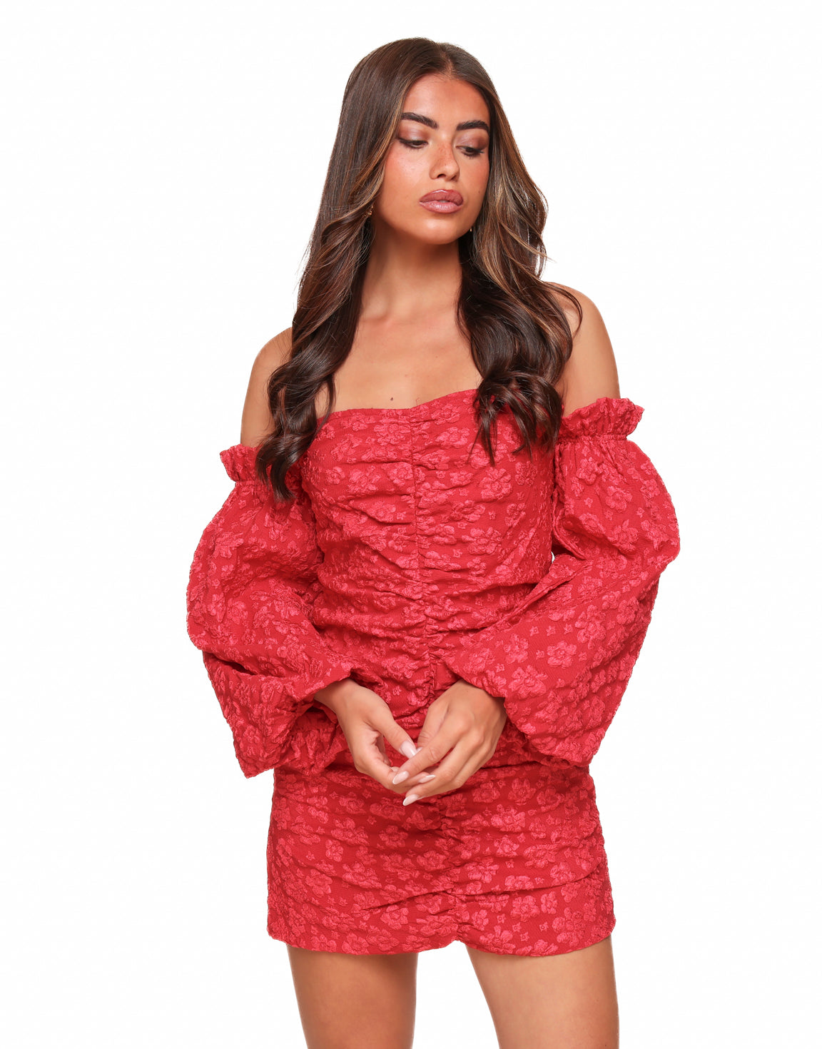 Scarlet Bloom Dress