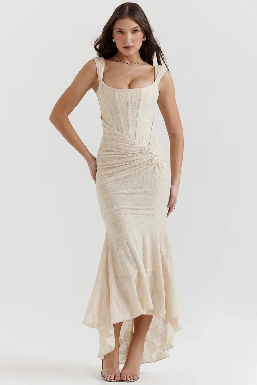 Celeste Lace Maxi Dress