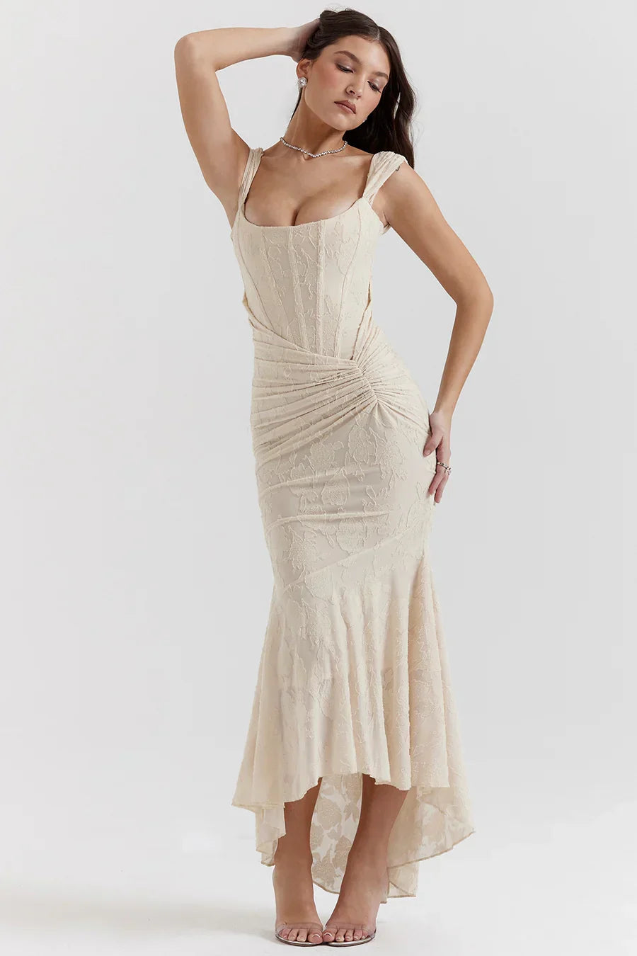 Celeste Lace Maxi Dress