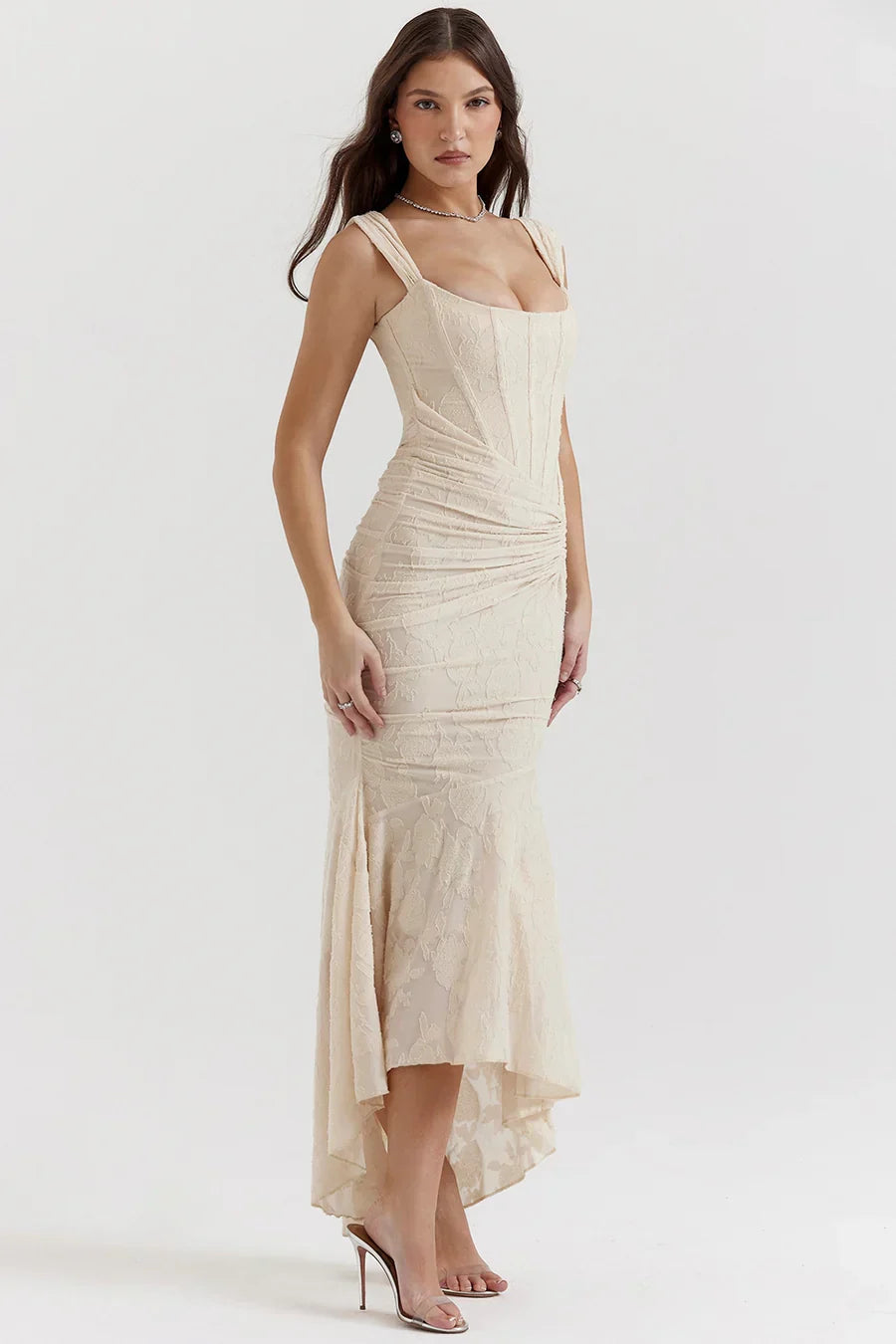 Celeste Lace Maxi Dress