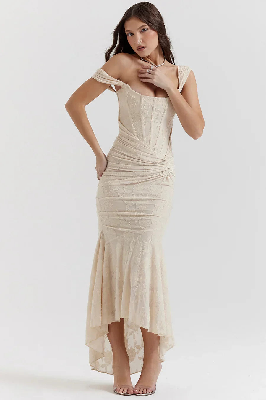 Celeste Lace Maxi Dress