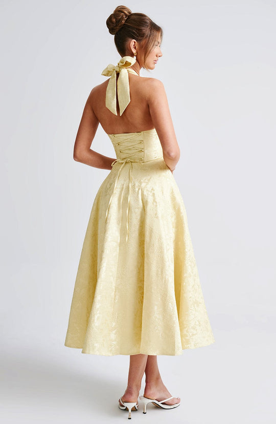 Ethereal Grace Midi Dress