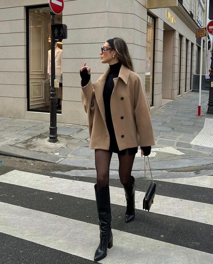 Clara Double-Breasted Coat