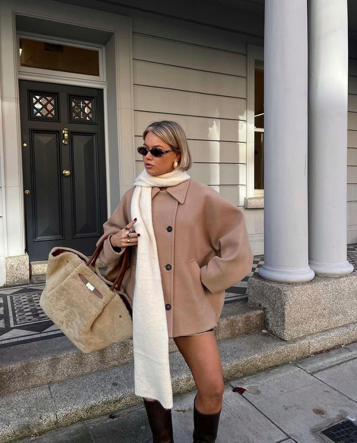 Clara Double-Breasted Coat