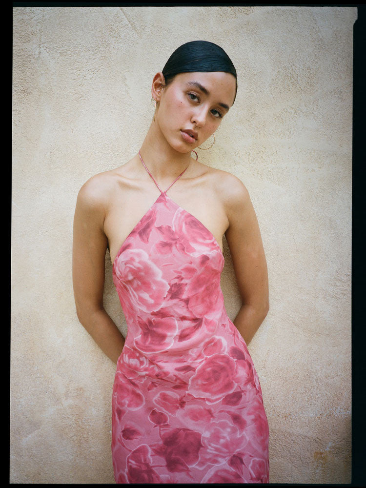Petal Blaze Dress