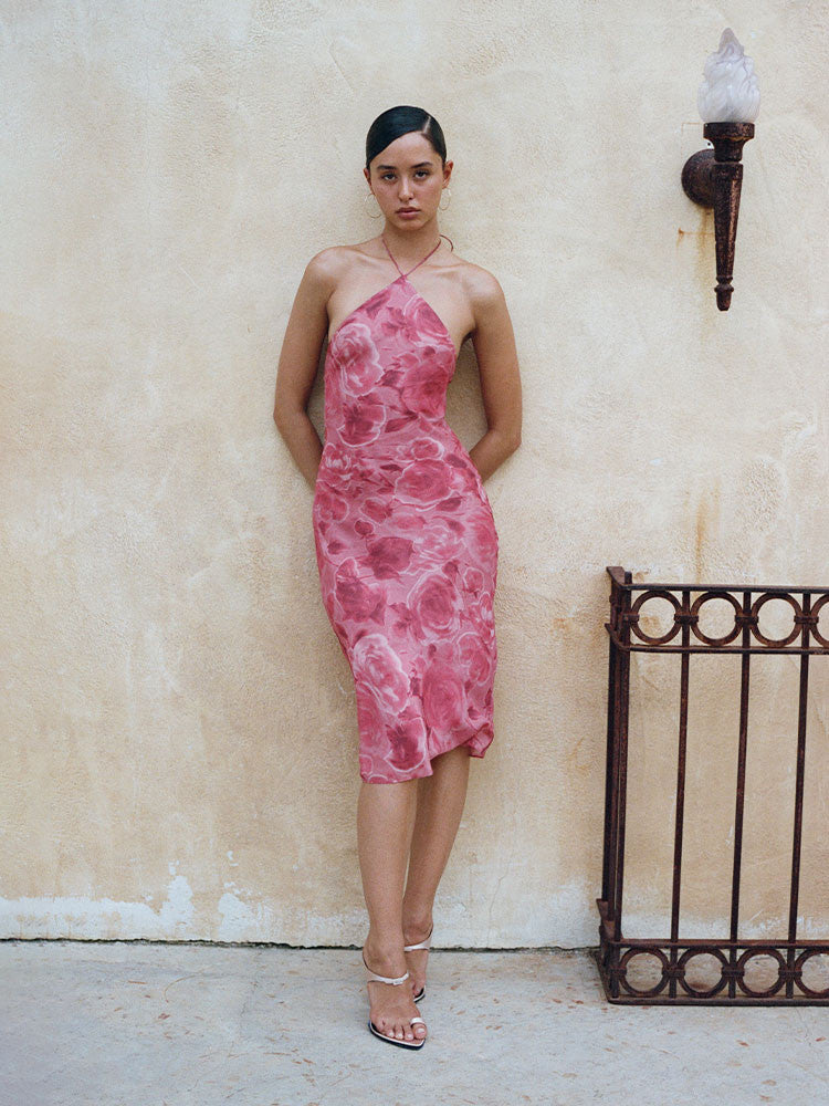 Petal Blaze Dress