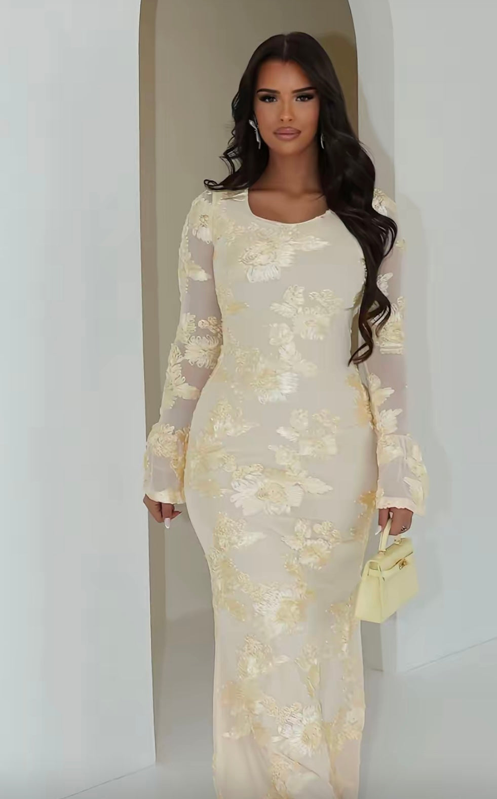 Celestia Elegance Maxi Dress